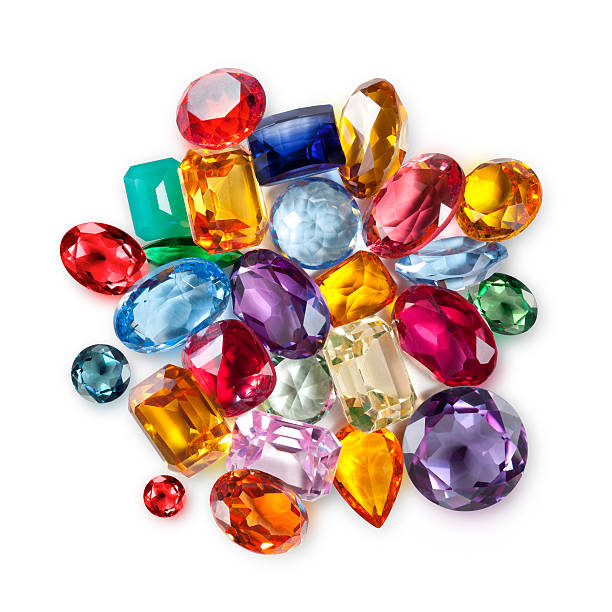 Gemstones stock photo