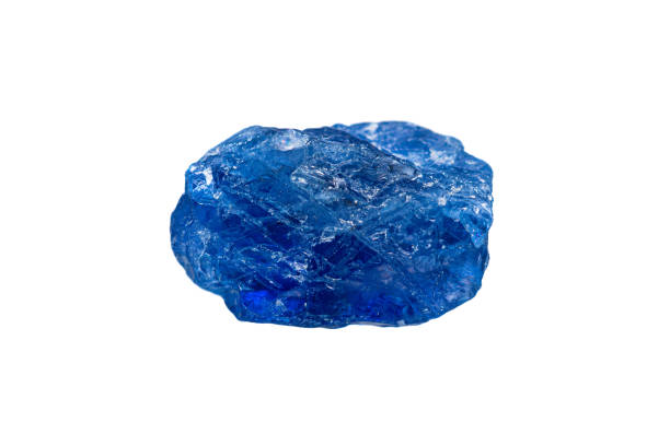 Rare natural rough Burmese royal blue sapphire